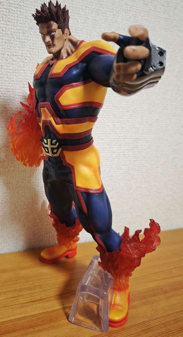 一番くじ　ヒロアカ　C賞　エンデヴァーフィギュア＋アクキー