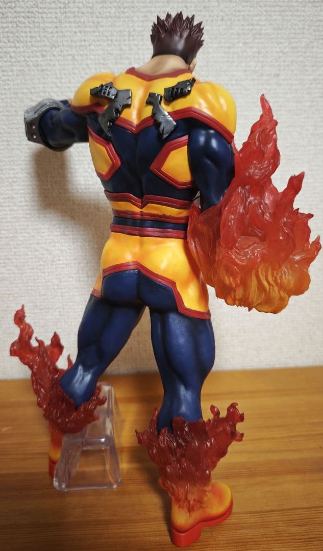 一番くじ　ヒロアカ　C賞　エンデヴァーフィギュア＋アクキー