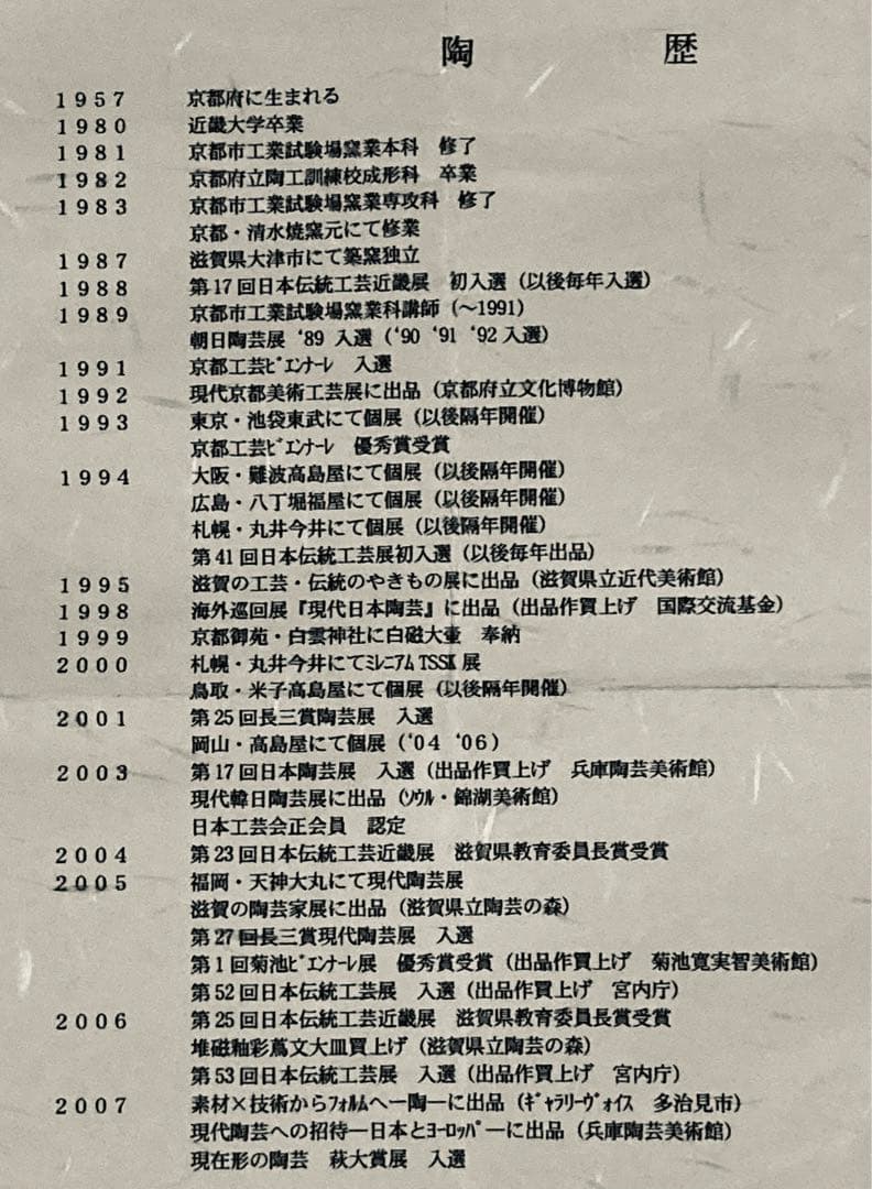 神農巌作　辰砂 角皿　6枚セット