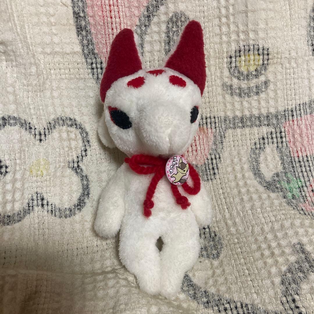 藁沢ききさん　チビルフ　0930堂 ハンドメイド　オオカミ　ぬいぐるみ　中古品