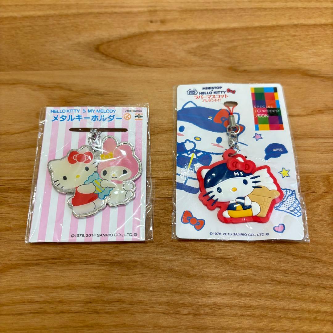 《非売品》ハローキティ　コラボ　ストラップ　16点セット