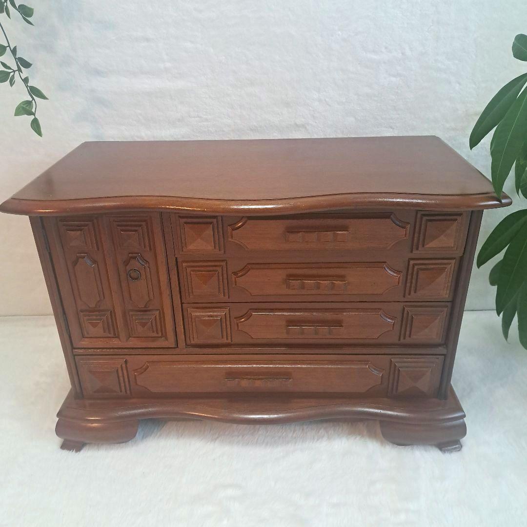 アンティーク　チェスト　薬箪笥 　小箪笥 　薬箱　木製　時代箪笥　アケボノ家具