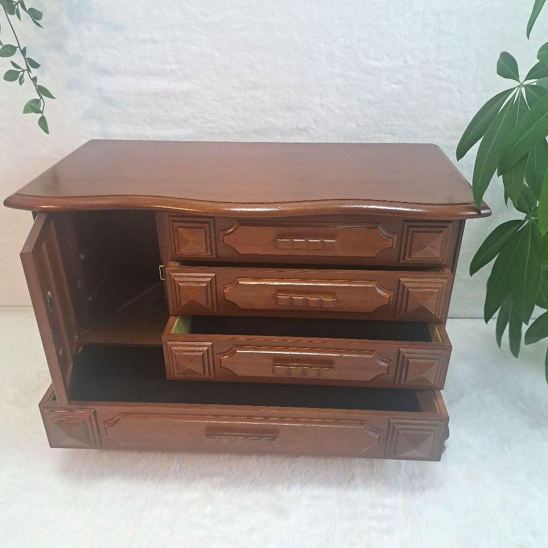 アンティーク　チェスト　薬箪笥 　小箪笥 　薬箱　木製　時代箪笥　アケボノ家具