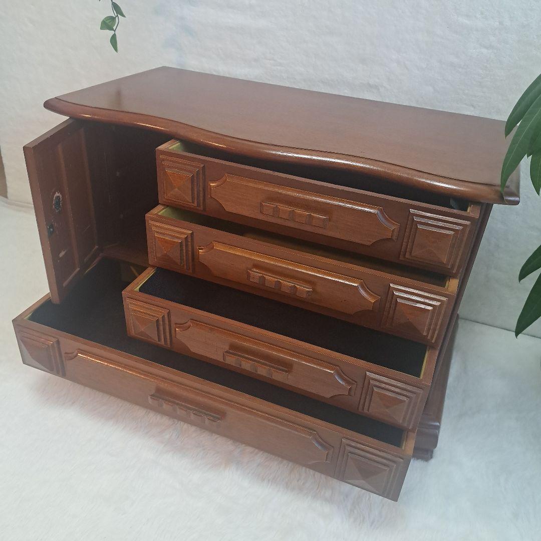 アンティーク　チェスト　薬箪笥 　小箪笥 　薬箱　木製　時代箪笥　アケボノ家具