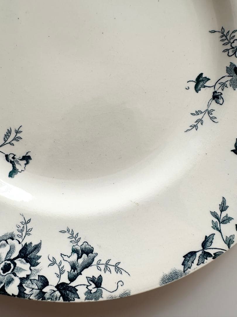 st amand マリールイーズ　フランス　アンティーク　プレート　皿