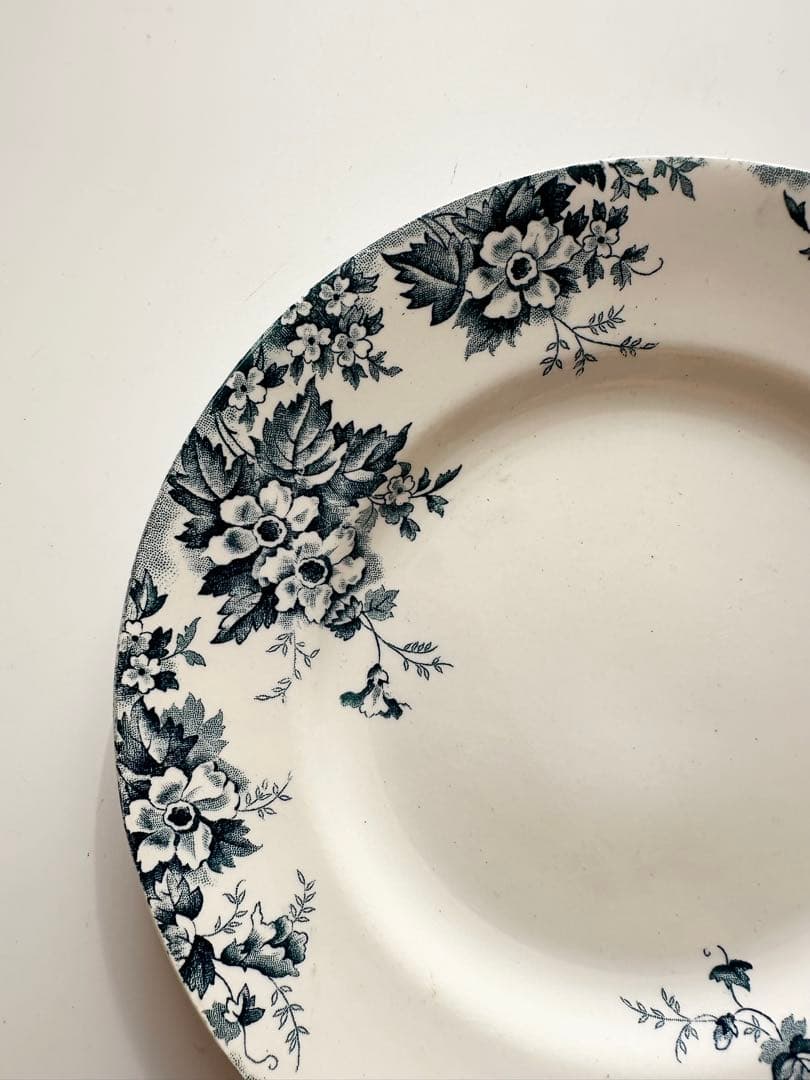 st amand マリールイーズ　フランス　アンティーク　プレート　皿