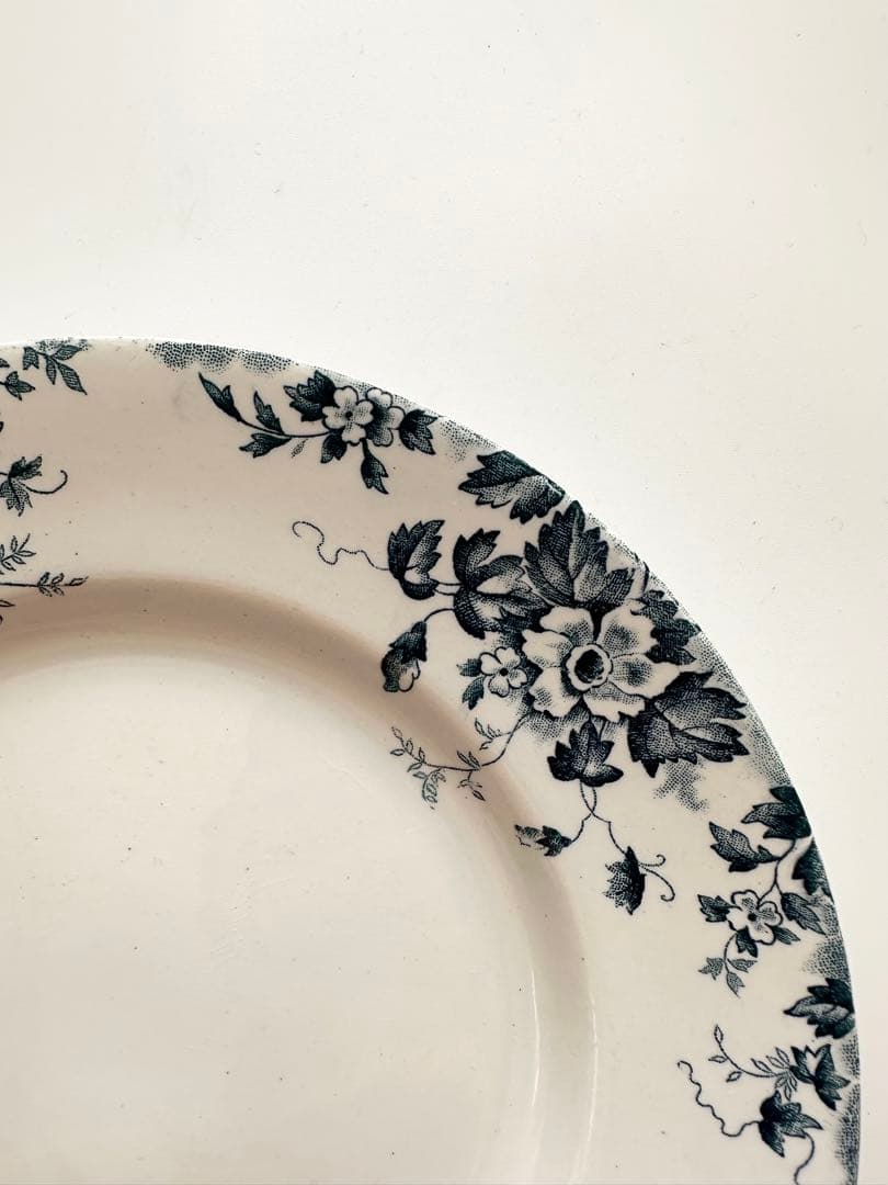 st amand マリールイーズ　フランス　アンティーク　プレート　皿