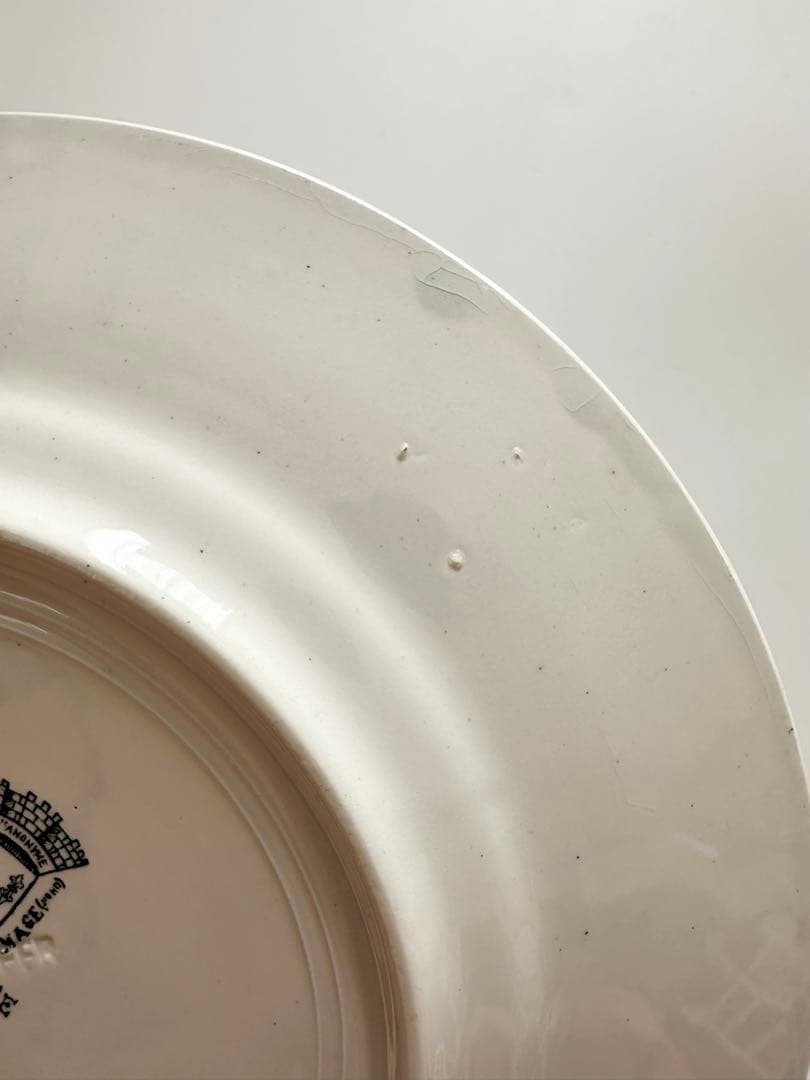 st amand マリールイーズ　フランス　アンティーク　プレート　皿