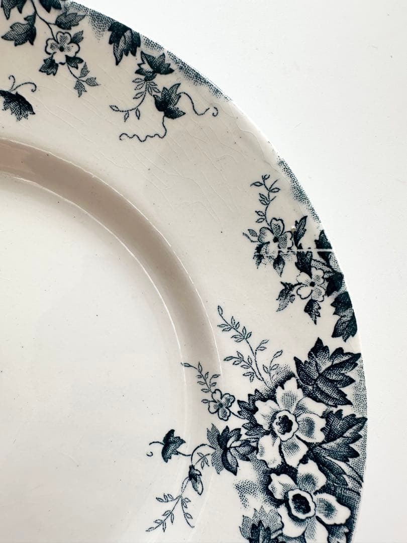 st amand マリールイーズ　フランス　アンティーク　プレート　皿