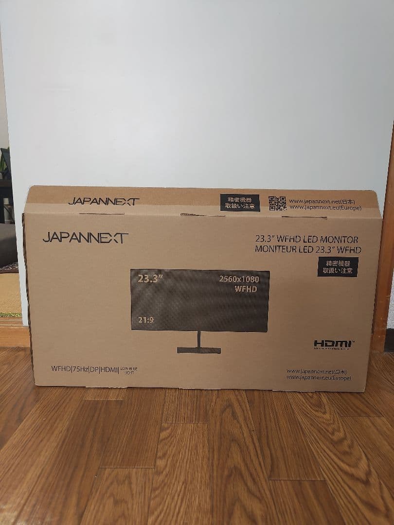 JAPANNEXT 23.3インチ モニター JN-V233WFHD