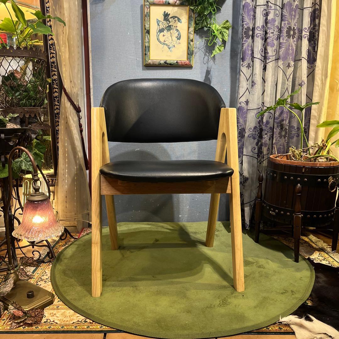 L１　スタイリッシュモダン　北欧ST ショートアームチェア