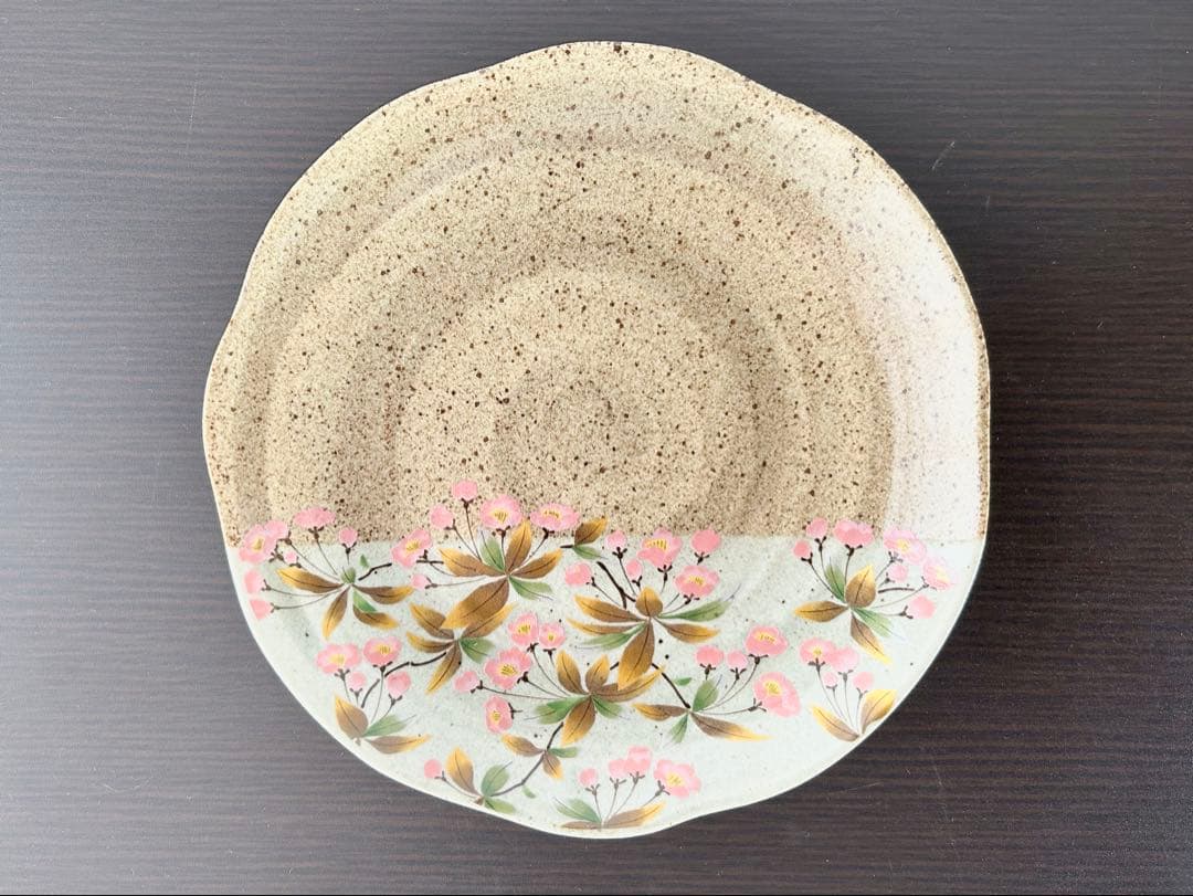 【高級】陶器 銘々皿 5種 花柄セット 和食器 小皿 落款入り