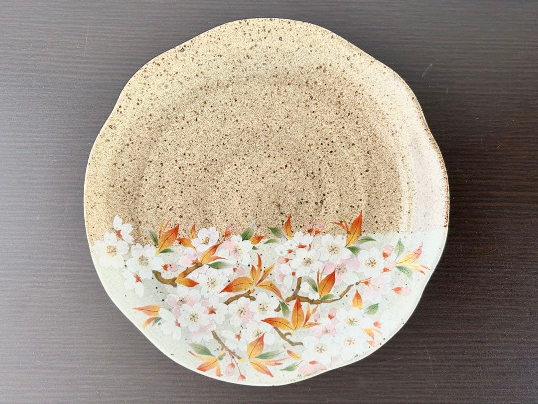 【高級】陶器 銘々皿 5種 花柄セット 和食器 小皿 落款入り