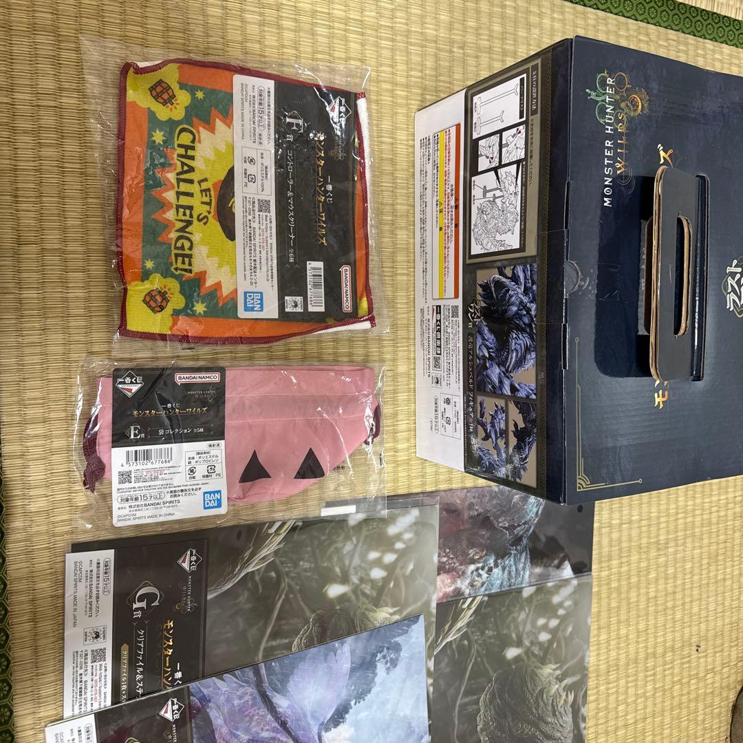 モンハンワイルズ一番くじラストワン賞護竜アルシュベルドフィギュアなど