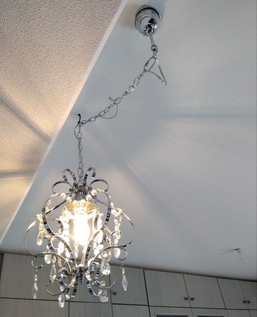 瀧住電機 タキズミ　 LEDシャンデリア◇電球色 1灯5W 　食卓などで　未開封