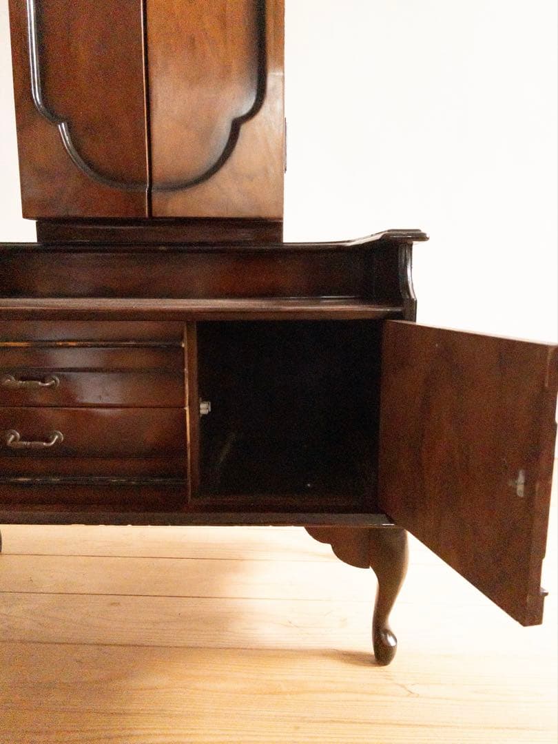 鏡台　ドレッサー　鏡　木製　クラシック　古道具　ビンテージ　アンティーク　レトロ