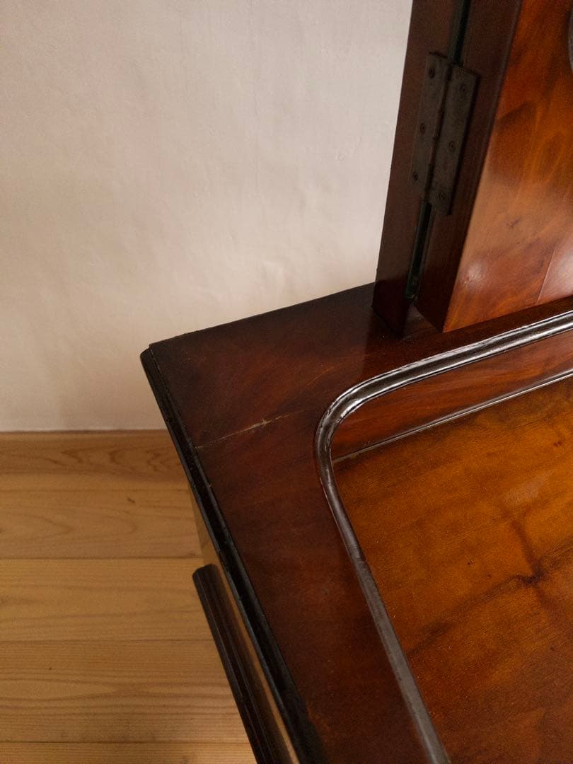 鏡台　ドレッサー　鏡　木製　クラシック　古道具　ビンテージ　アンティーク　レトロ