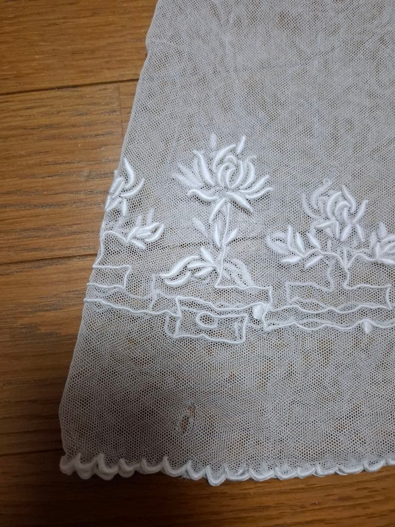 アンティークビスクドール★テディベア★ジュモー★ミニョネットチュールレースドレス