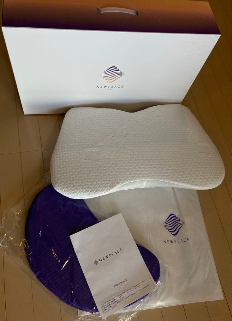 MTG ニューピースピローブレス　いびき対策まくら refa