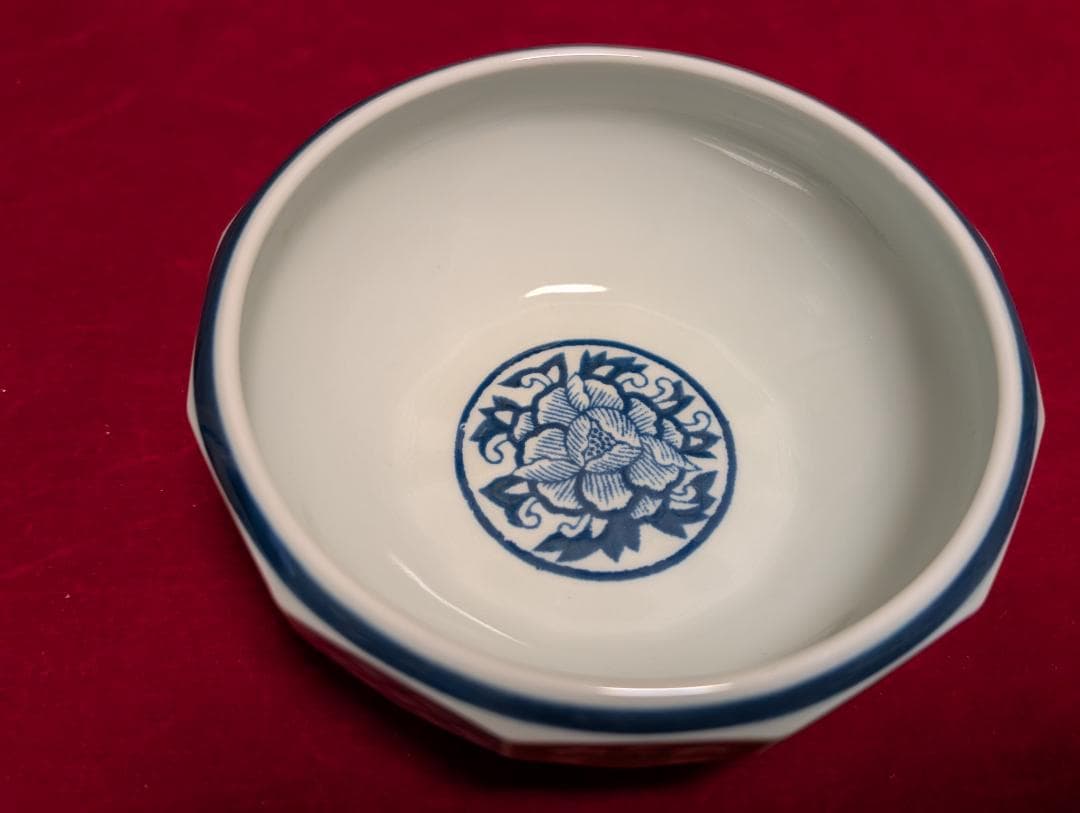 林九郎窯　小鉢　ボウル　5客　亀甲紋