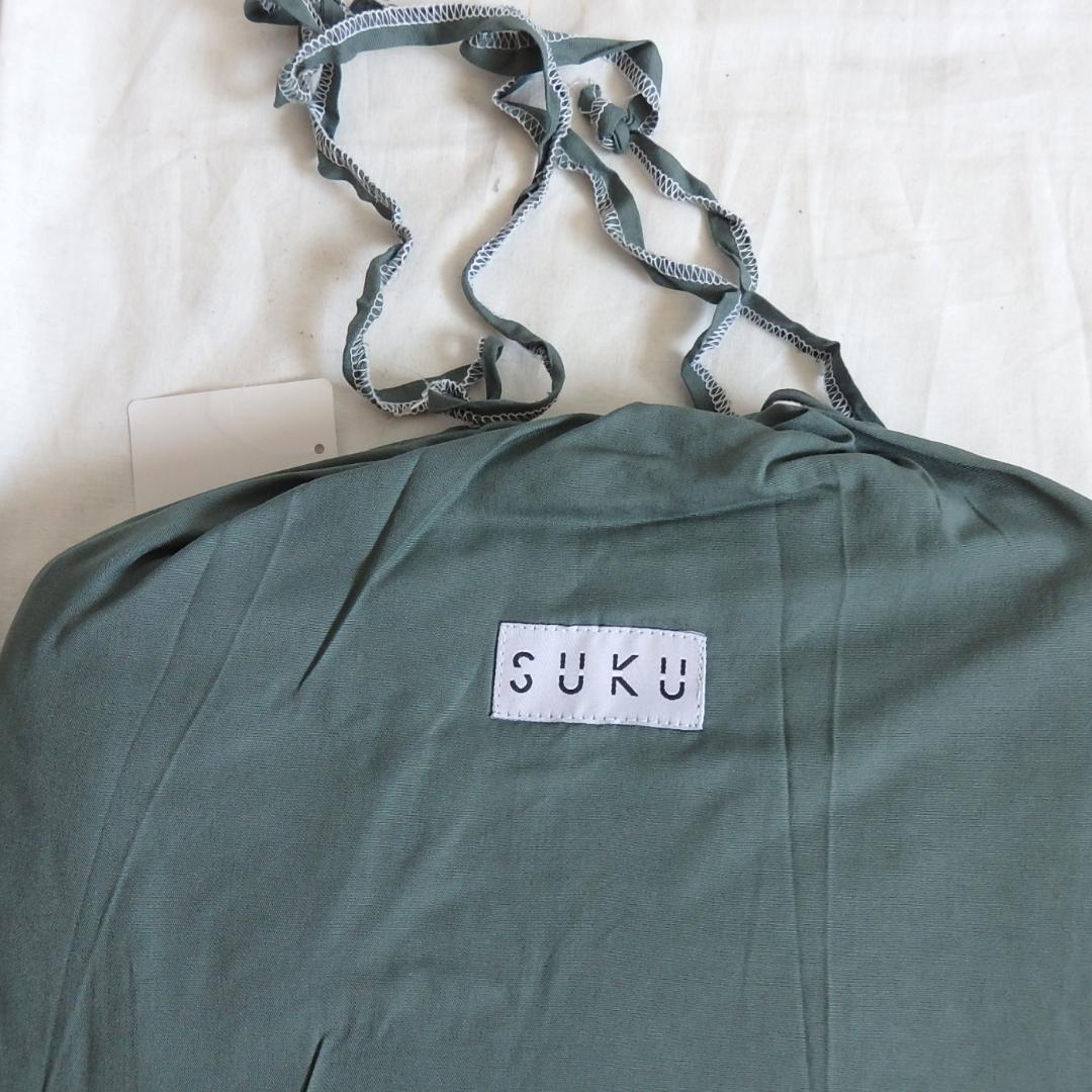 【新品】定価10,450円　SUKU 　ボックスシーツ　ダブル　グレー