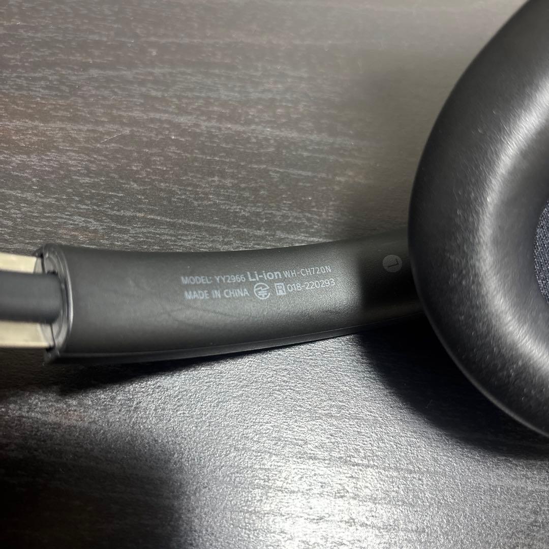 SONY WH-CH720N ブラック ワイヤレスヘッドホン