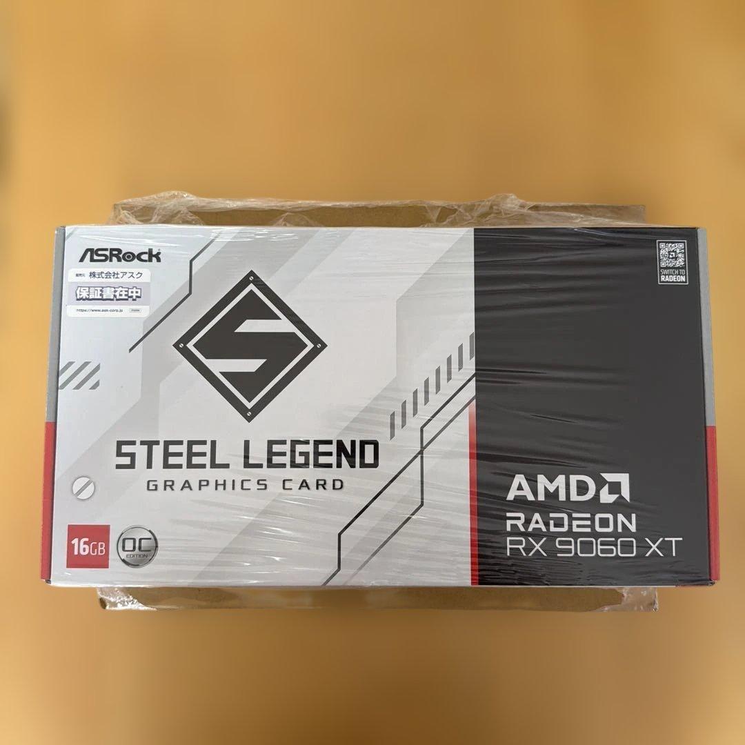 【新品未開封】グラボ ASRock Radeon RX 9060XT 16GB