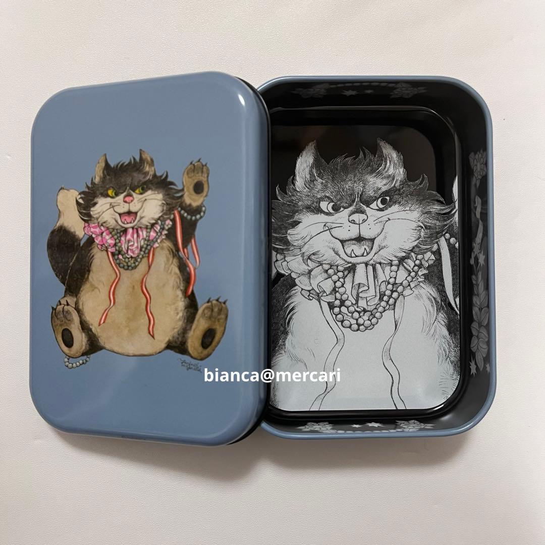 【缶のみ】ヒグチユウコ ルピシア フィガロ とんすけ ルシファー 3点セット