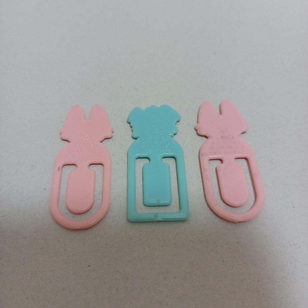 サンリオ　平成レトロ　パピーラブ　クリップ　 文具　文房具　うさぎ　いぬ　わんこ