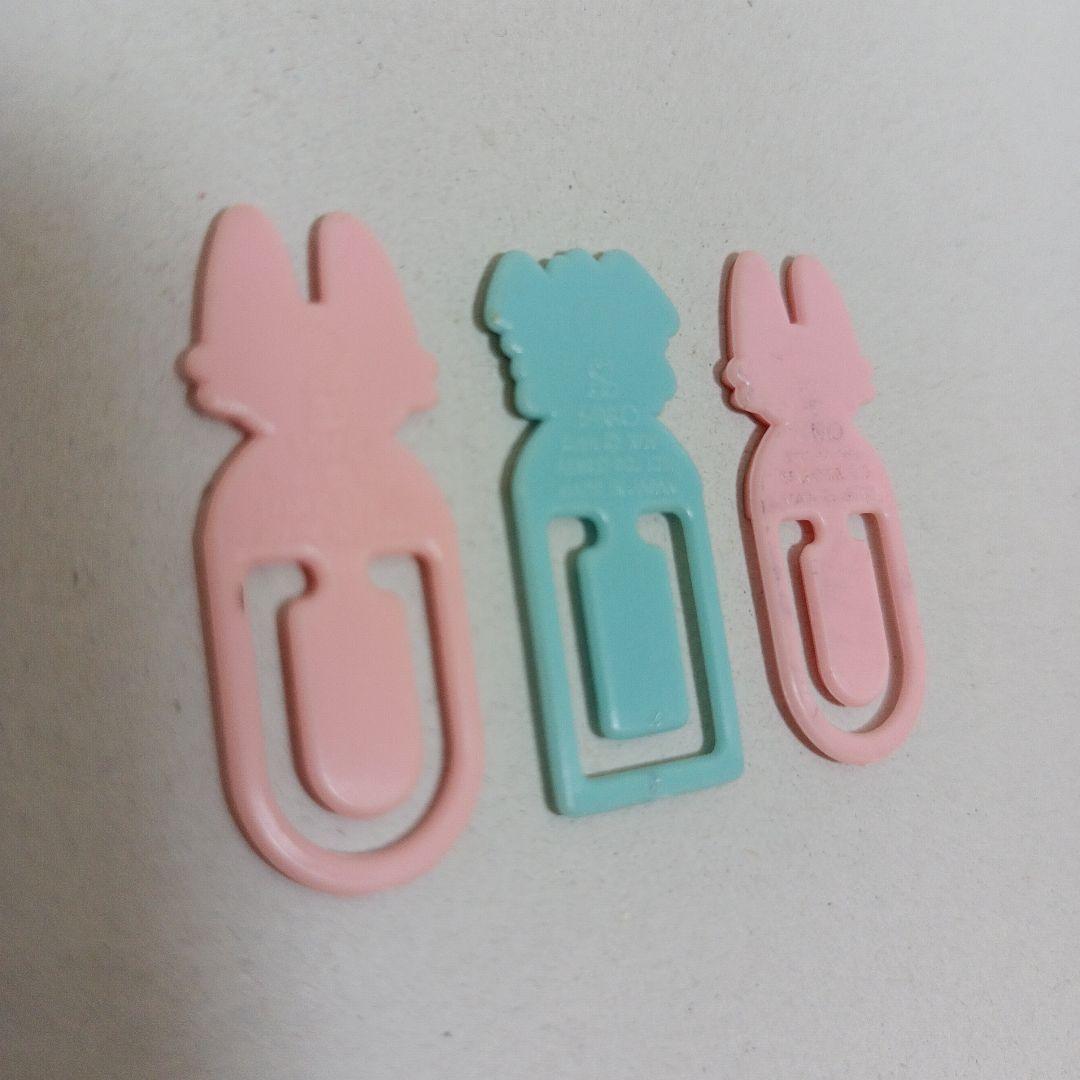 サンリオ　平成レトロ　パピーラブ　クリップ　 文具　文房具　うさぎ　いぬ　わんこ