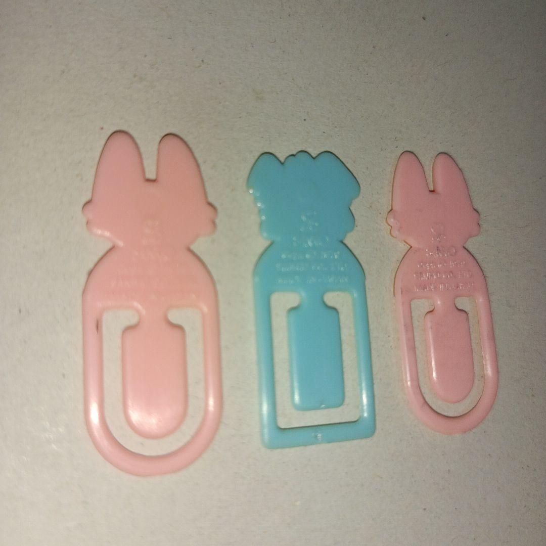 サンリオ　平成レトロ　パピーラブ　クリップ　 文具　文房具　うさぎ　いぬ　わんこ