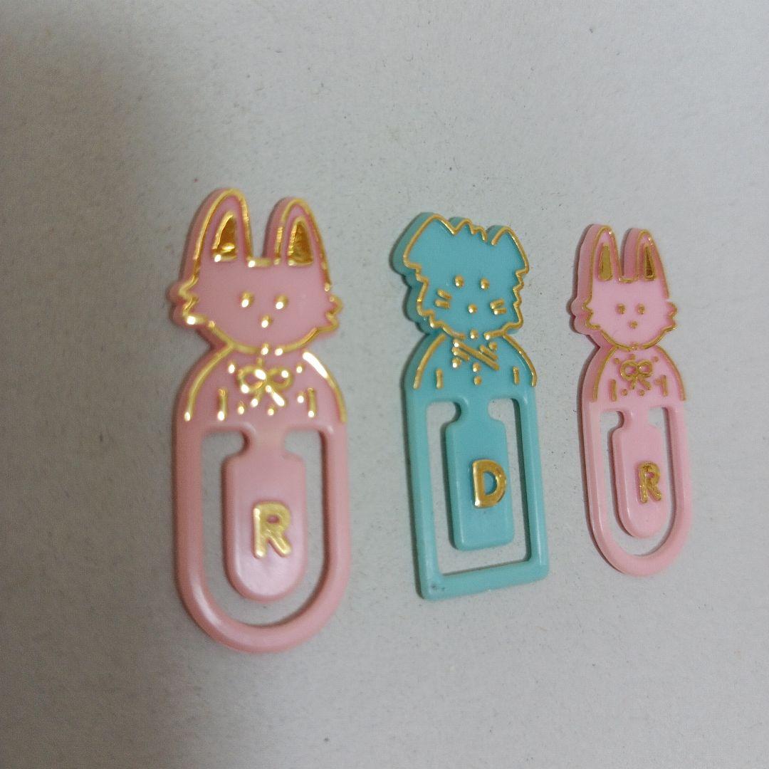 サンリオ　平成レトロ　パピーラブ　クリップ　 文具　文房具　うさぎ　いぬ　わんこ