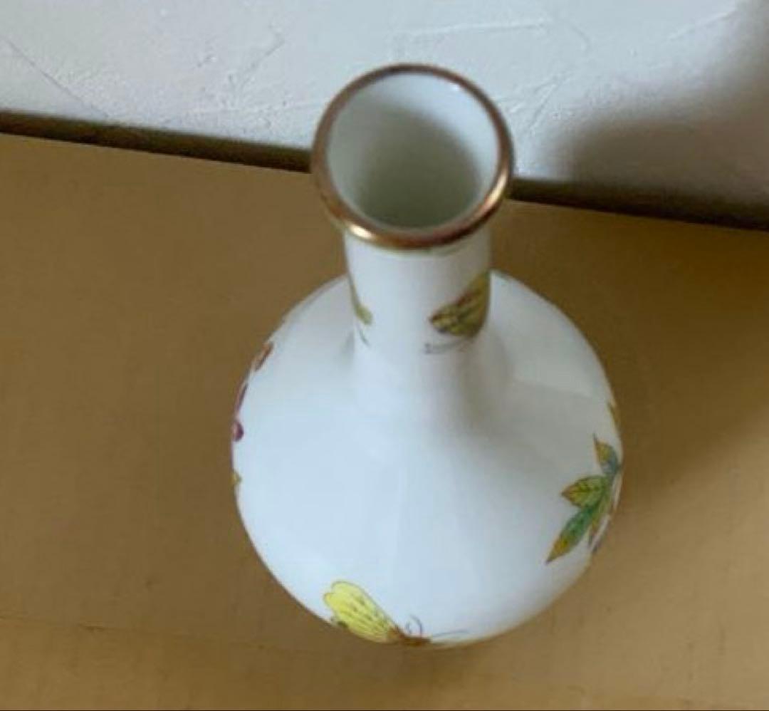 中古　美品　ヘレンド　Herend 花瓶　一輪挿し　ヴィクトリア