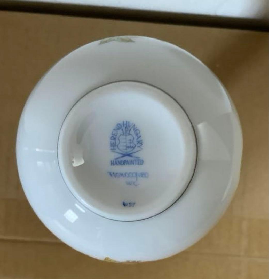 中古　美品　ヘレンド　Herend 花瓶　一輪挿し　ヴィクトリア
