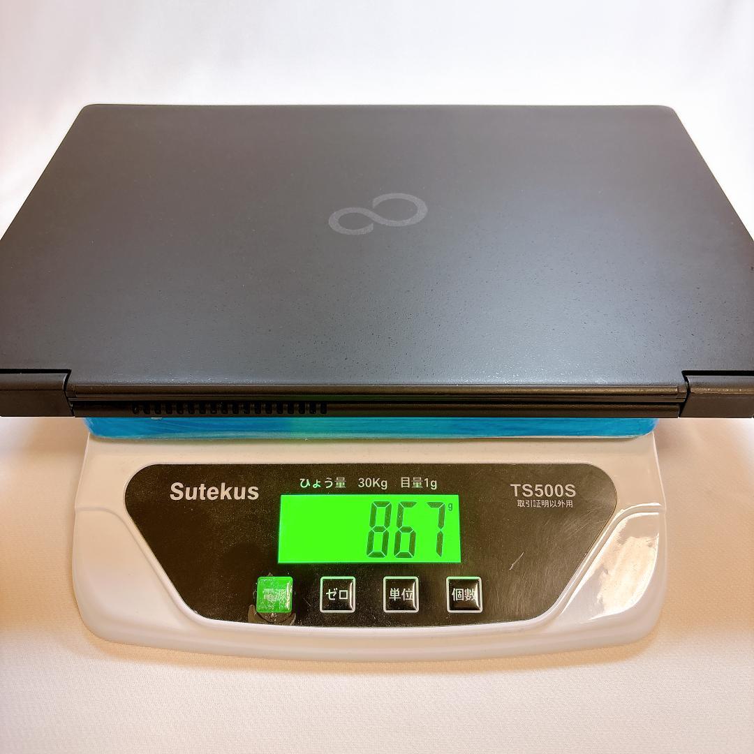 ★超軽量870g・タッチ★ 富士通 日本製 ノートPC U9310X/D 896