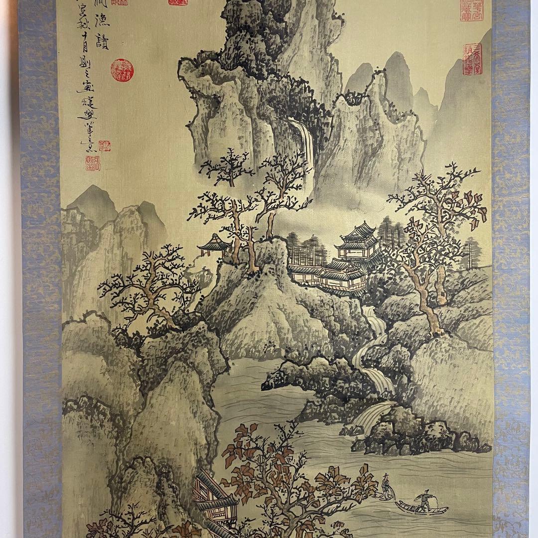 中国画 掛軸 まとめ売り