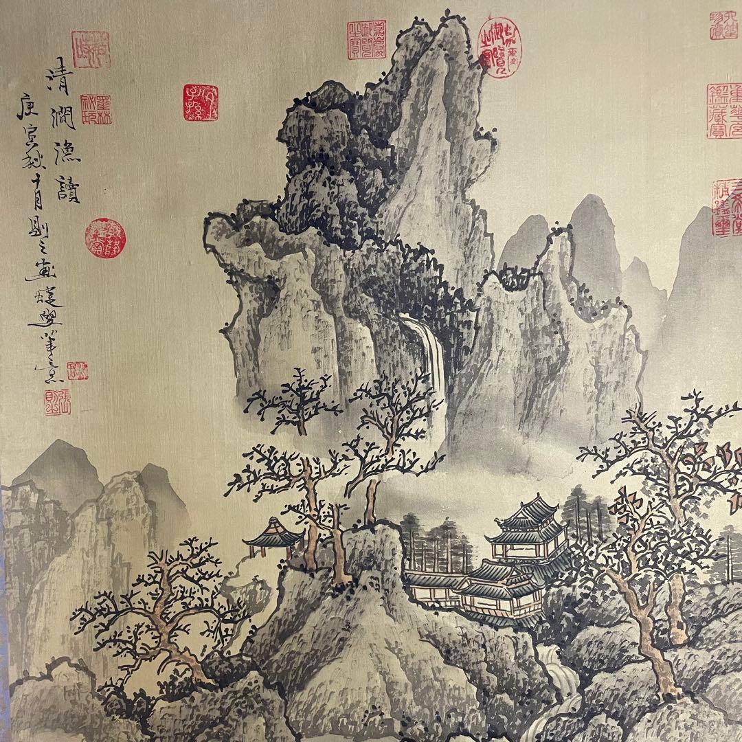 中国画 掛軸 まとめ売り