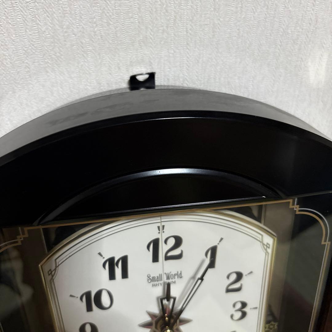 スモールワールド 掛時計 4MJ849RH 掛け時計 インテリア　クルミナール
