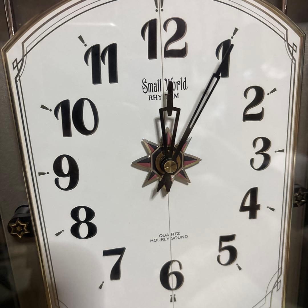 スモールワールド 掛時計 4MJ849RH 掛け時計 インテリア　クルミナール