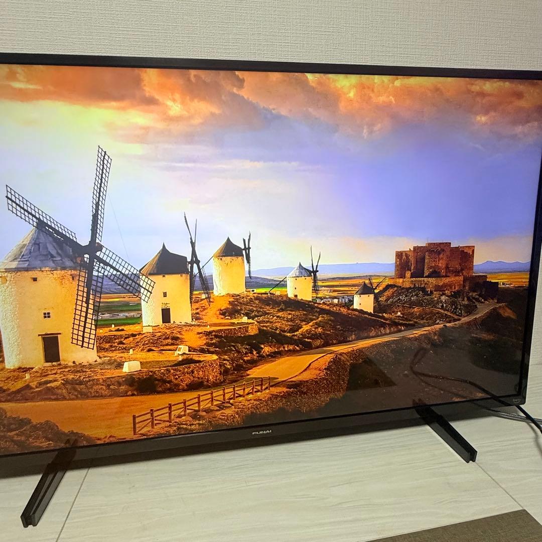全国送料込フナイ43型Fire TV搭載4Kスマートテレビ