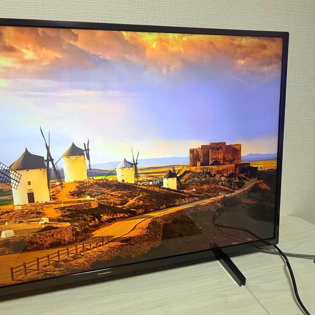 全国送料込フナイ43型Fire TV搭載4Kスマートテレビ