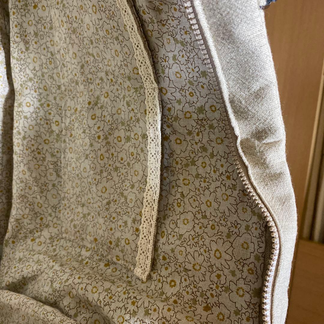 ハンドメイド 六角形パッチワークバッグ