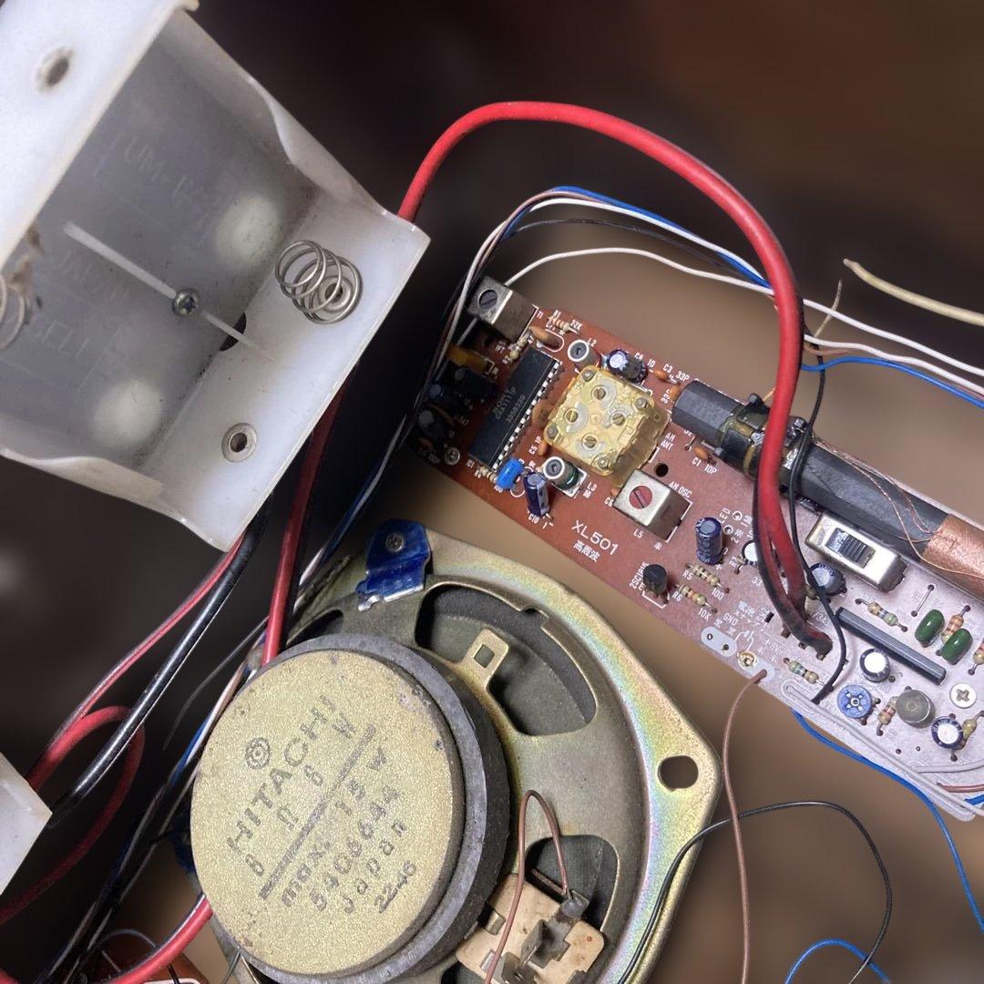 シャープ受信機110型　ジャンク品