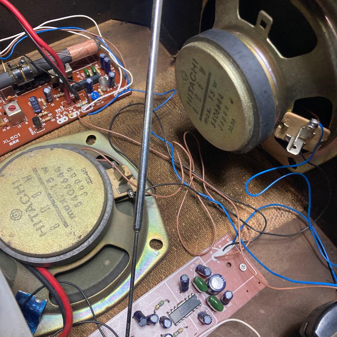 シャープ受信機110型　ジャンク品