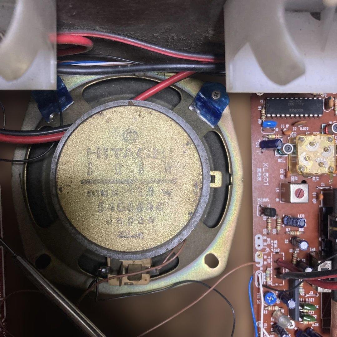 シャープ受信機110型　ジャンク品