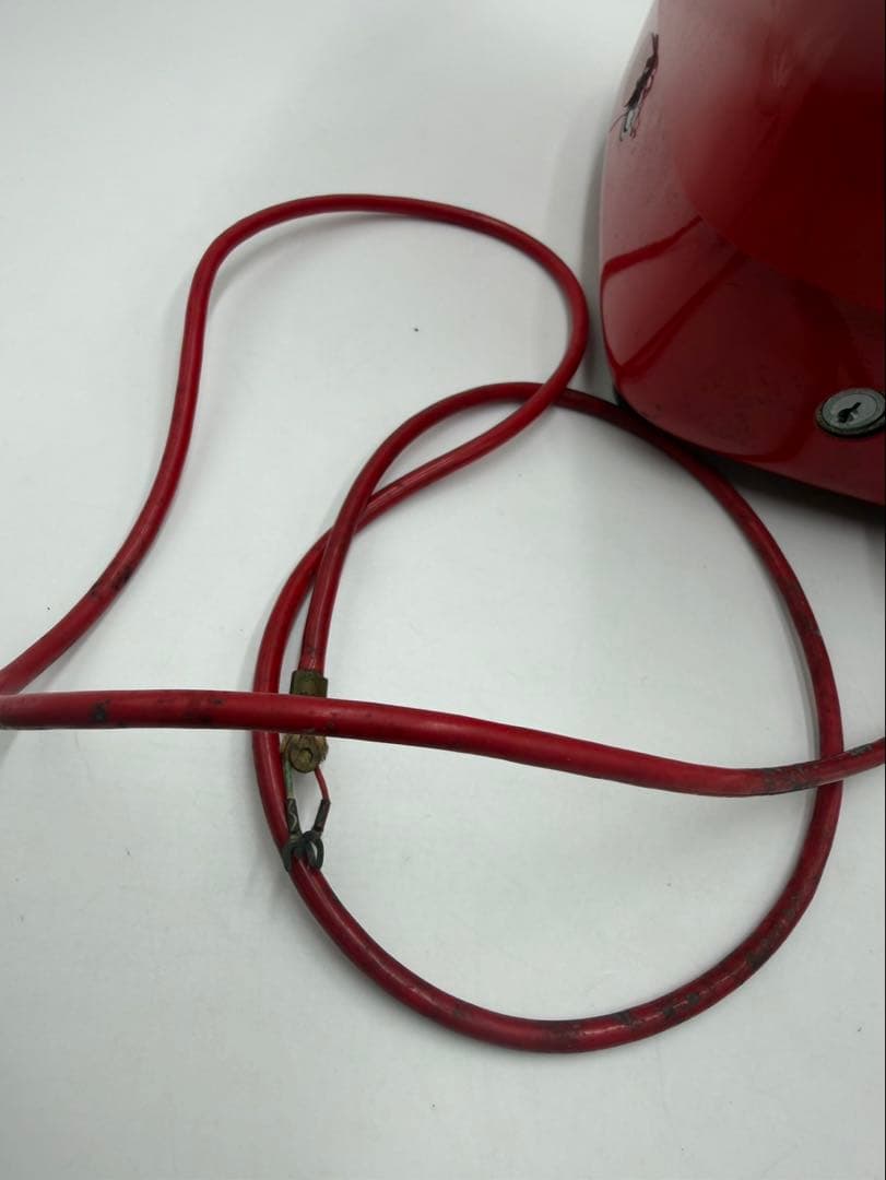 E331　レトロ 赤電話 公衆電話 プッシュ式