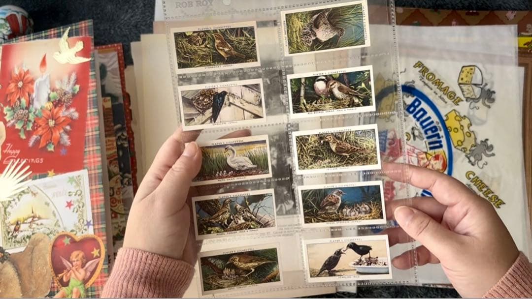 セール★【Candle】クリスマスおすそ分けファイル　ジャンクジャーナル