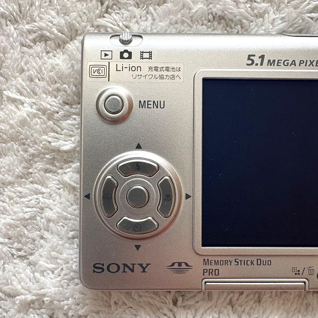 【動作確認済】SONY ソニー Cyber-Shot DSC-T7 レトロカメラ