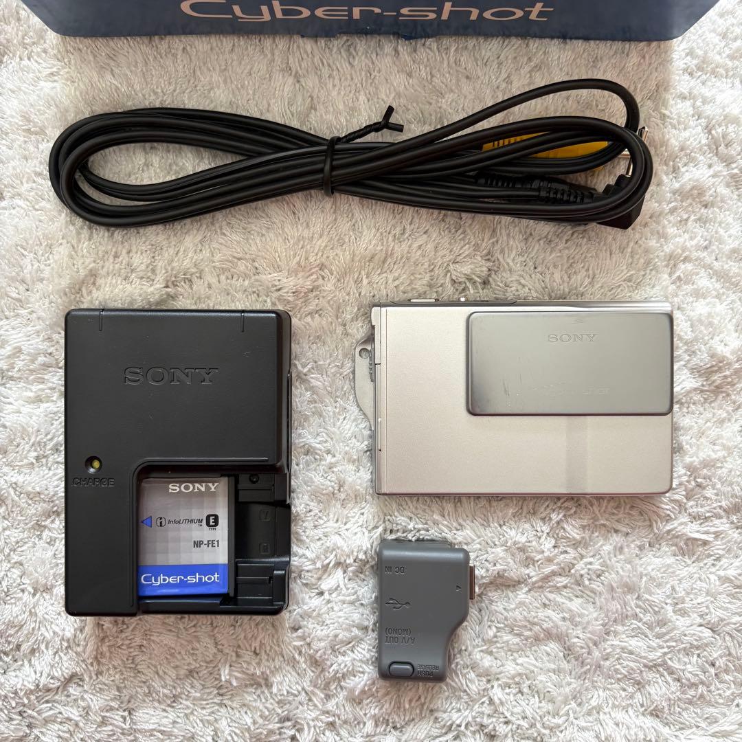 【動作確認済】SONY ソニー Cyber-Shot DSC-T7 レトロカメラ