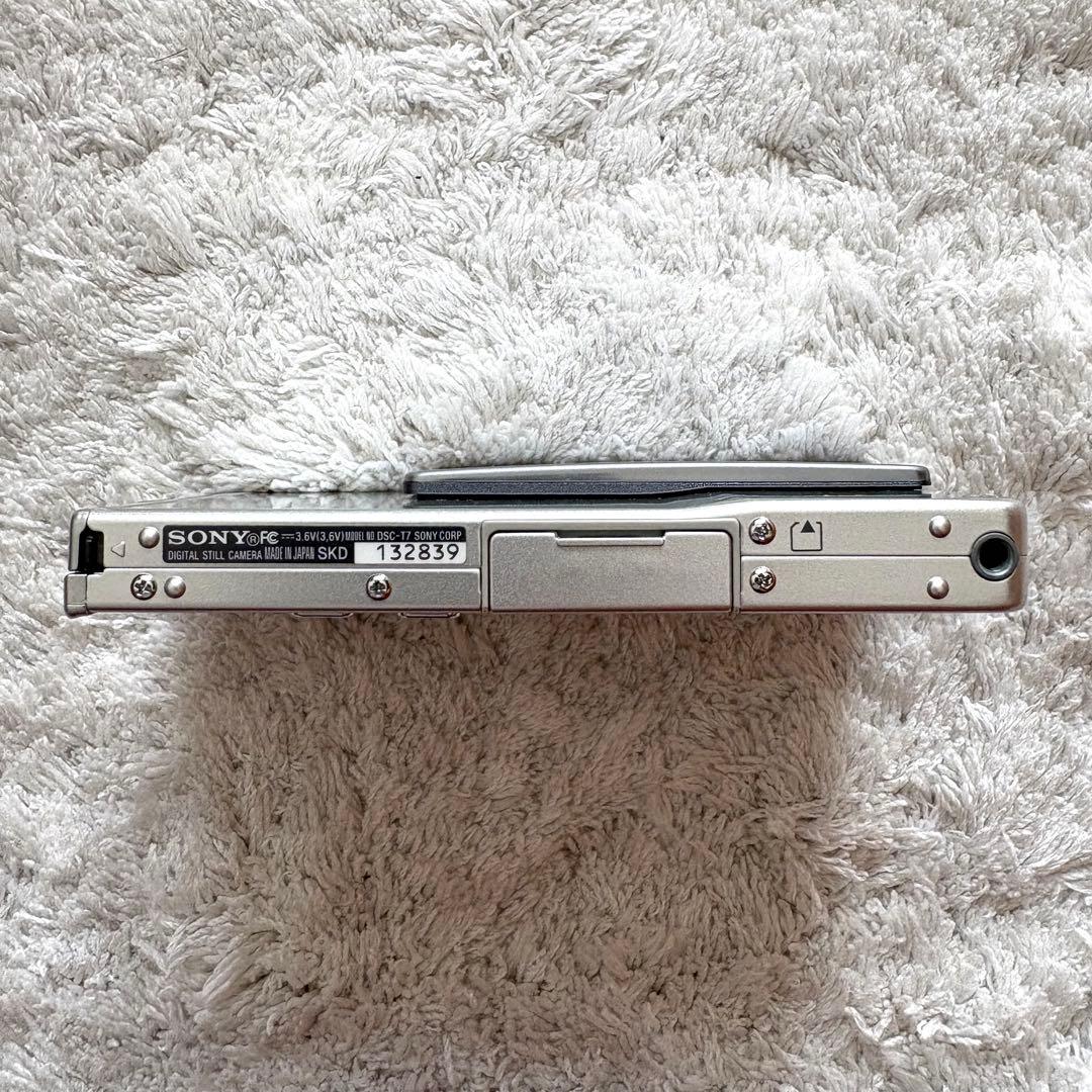 【動作確認済】SONY ソニー Cyber-Shot DSC-T7 レトロカメラ